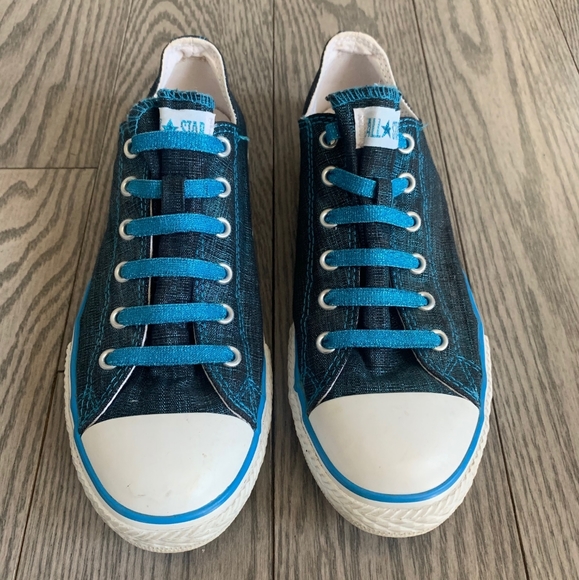 Beautiful Blue Converse 💙 - Picture 2 of 8